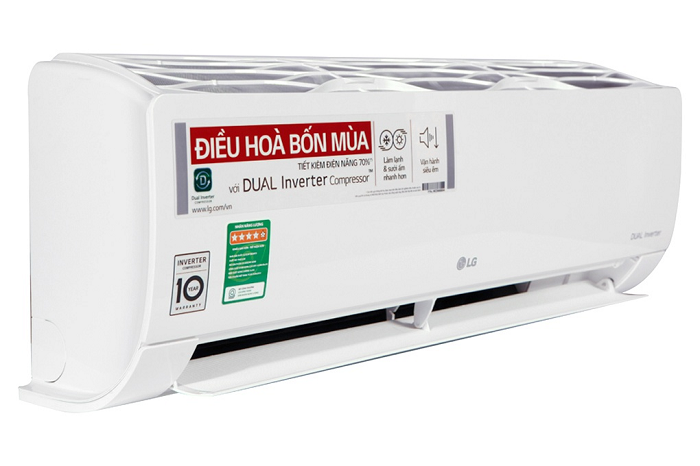 LG DUALCOOL™ Điều hòa Inverter 2 chiều 12000BTU (1.5HP) B13END. Ảnh: MediaMart.