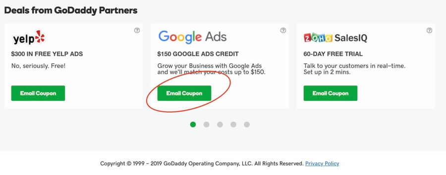 Lấy voucher của google để chạy quảng cáo miễn phí